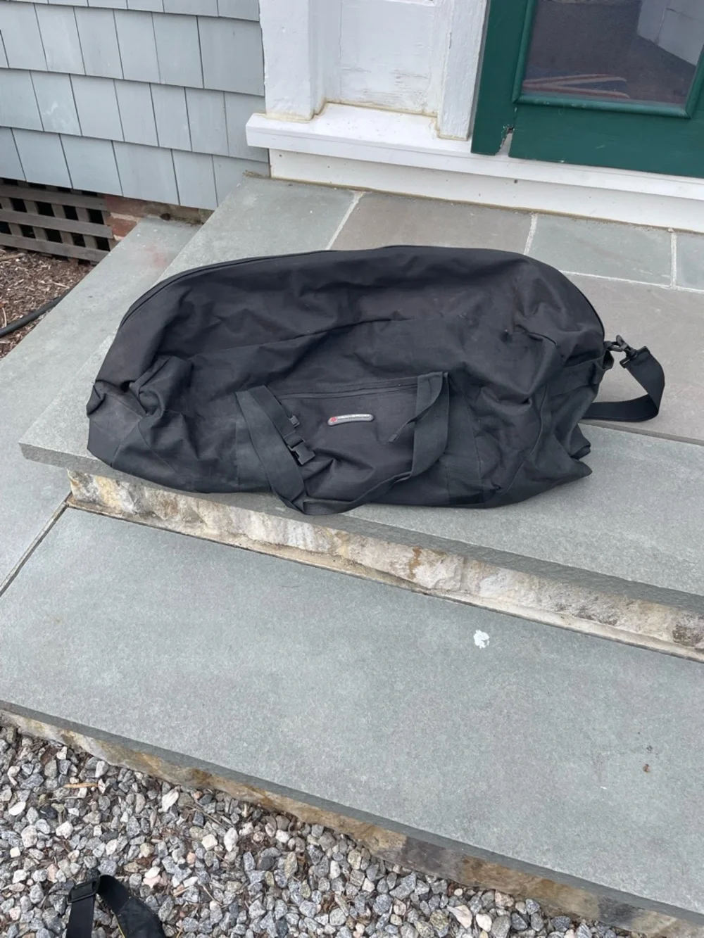Black Duffel Bag - Unbranded Travel Weekender